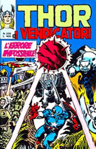 Thor (en italien : Il mitico Thor - Editoriale Corno) - tome 230 - L'errore impossibile