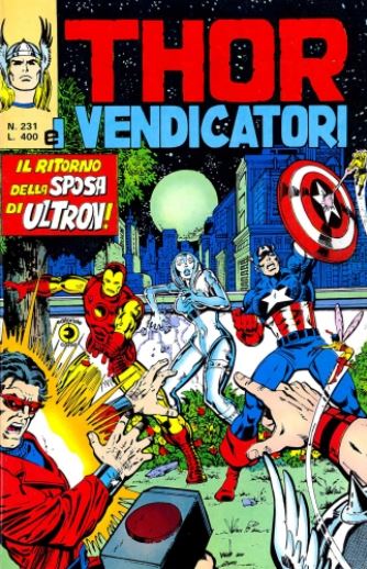 Thor (en italien : Il mitico Thor - Editoriale Corno) - tome 231 - Il ritorno della sposa di Ultron