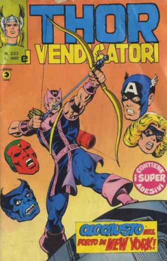 Thor (en italien : Il mitico Thor - Editoriale Corno) - tome 233 - Olocausto nel porto di New York !