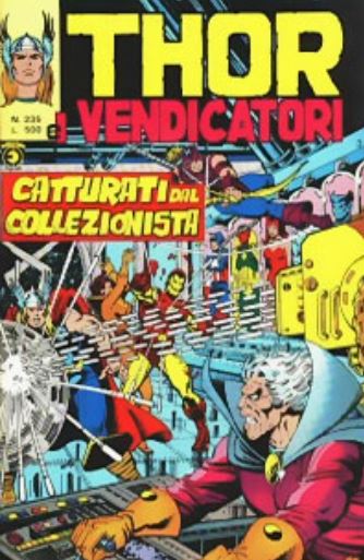 Thor (en italien : Il mitico Thor - Editoriale Corno) - tome 235 - Catturati dal Collezionista