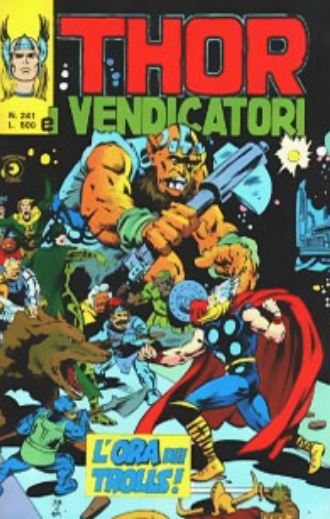 Thor (en italien : Il mitico Thor - Editoriale Corno) - tome 241 - L'ora dei Trolls