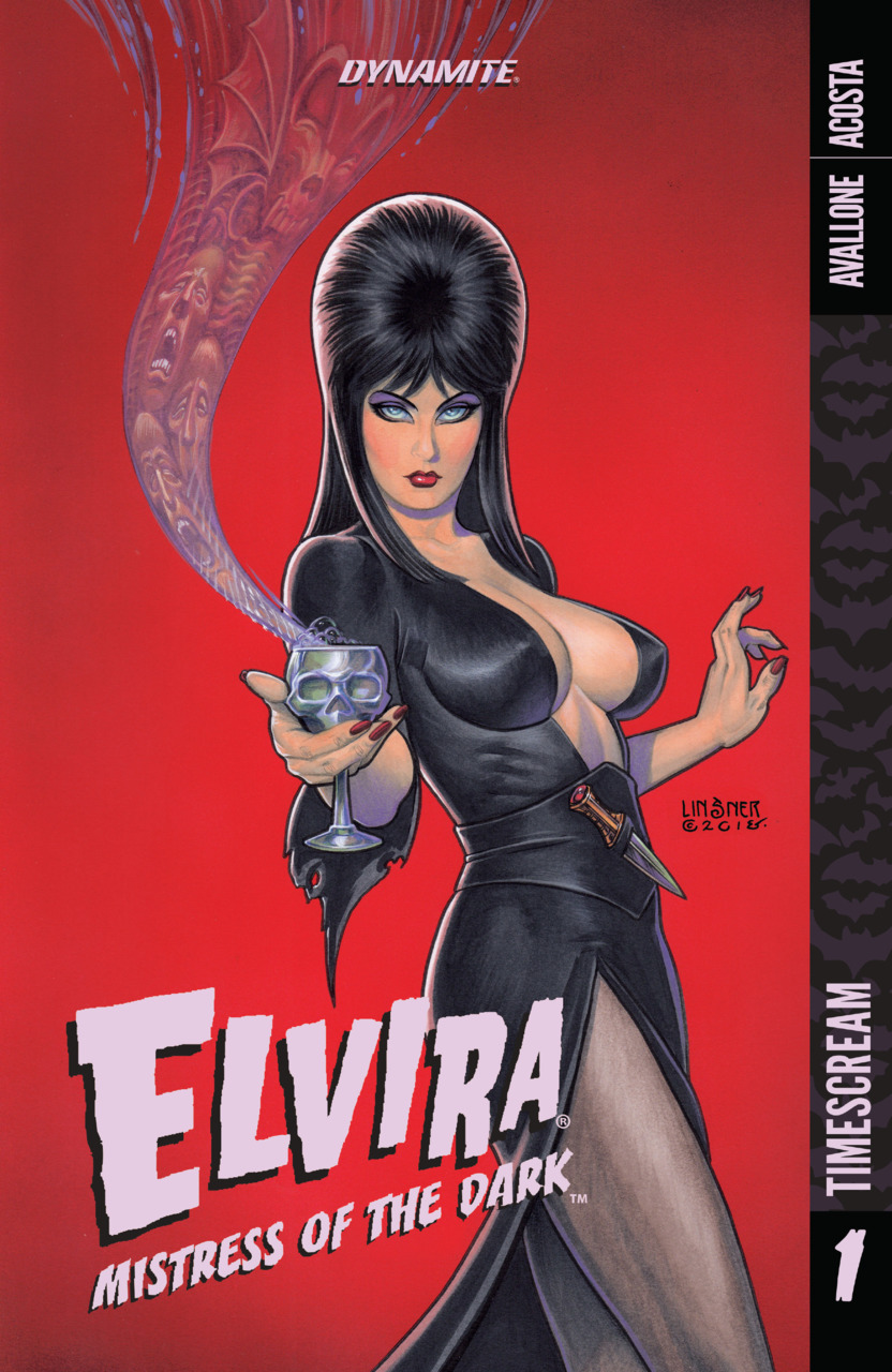 Elvira, Mistress Of The Dark (2018)(V.O. anglais) - tome 1 - Elvira Mistress Of The Dark, Volume 1 : Timescream (TPB)