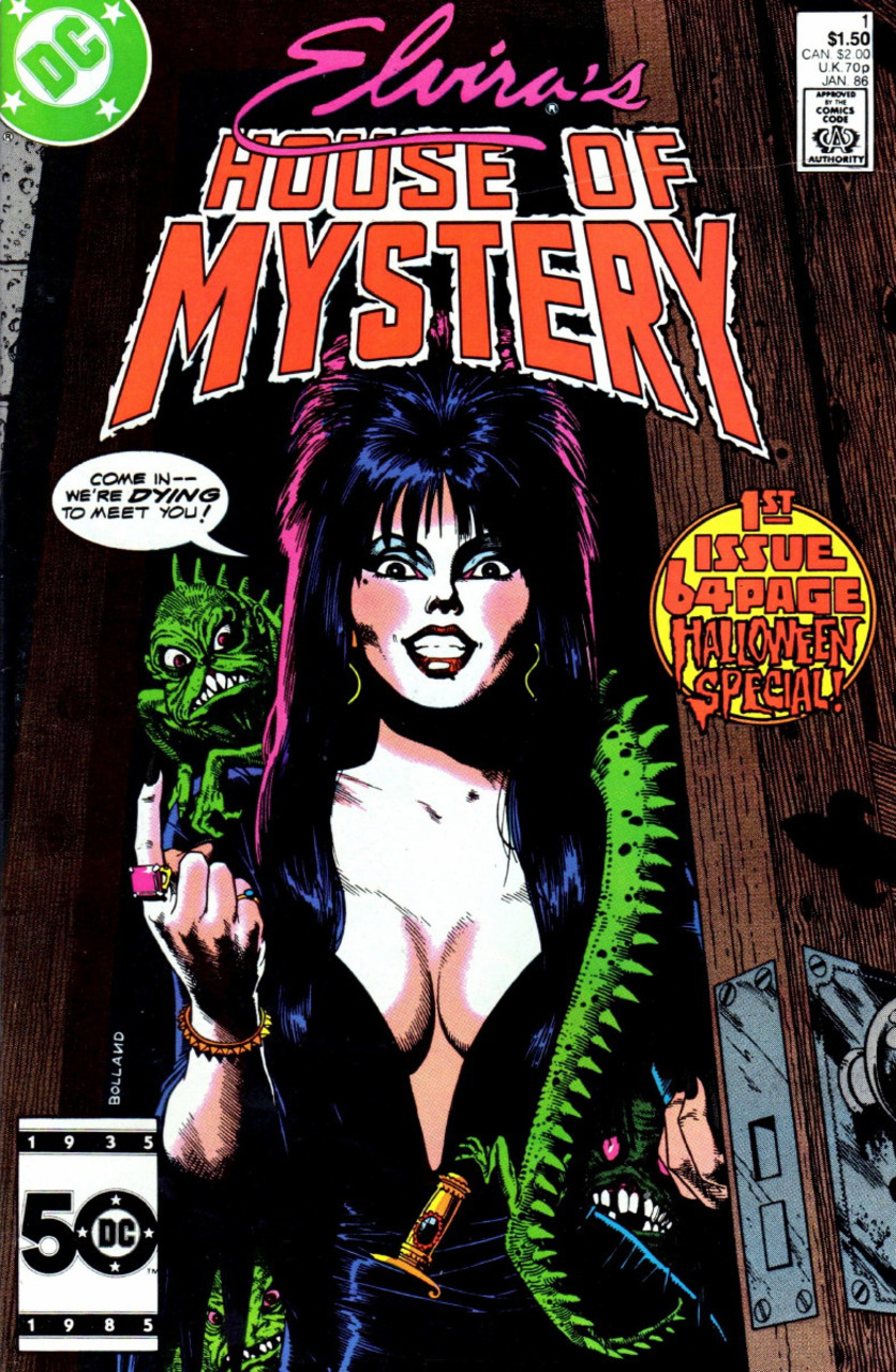 Elvira's House of Mystery (1986)(V.O. anglais) - tome 1 - Elvira's Quest