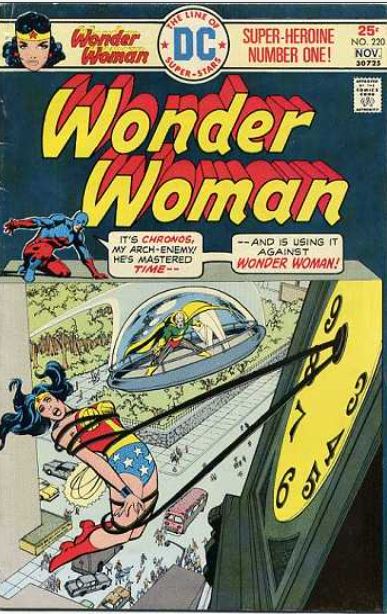 Wonder Woman (1942)(V.O. anglais) - tome 220 - The Man Who Wiped Out Time !