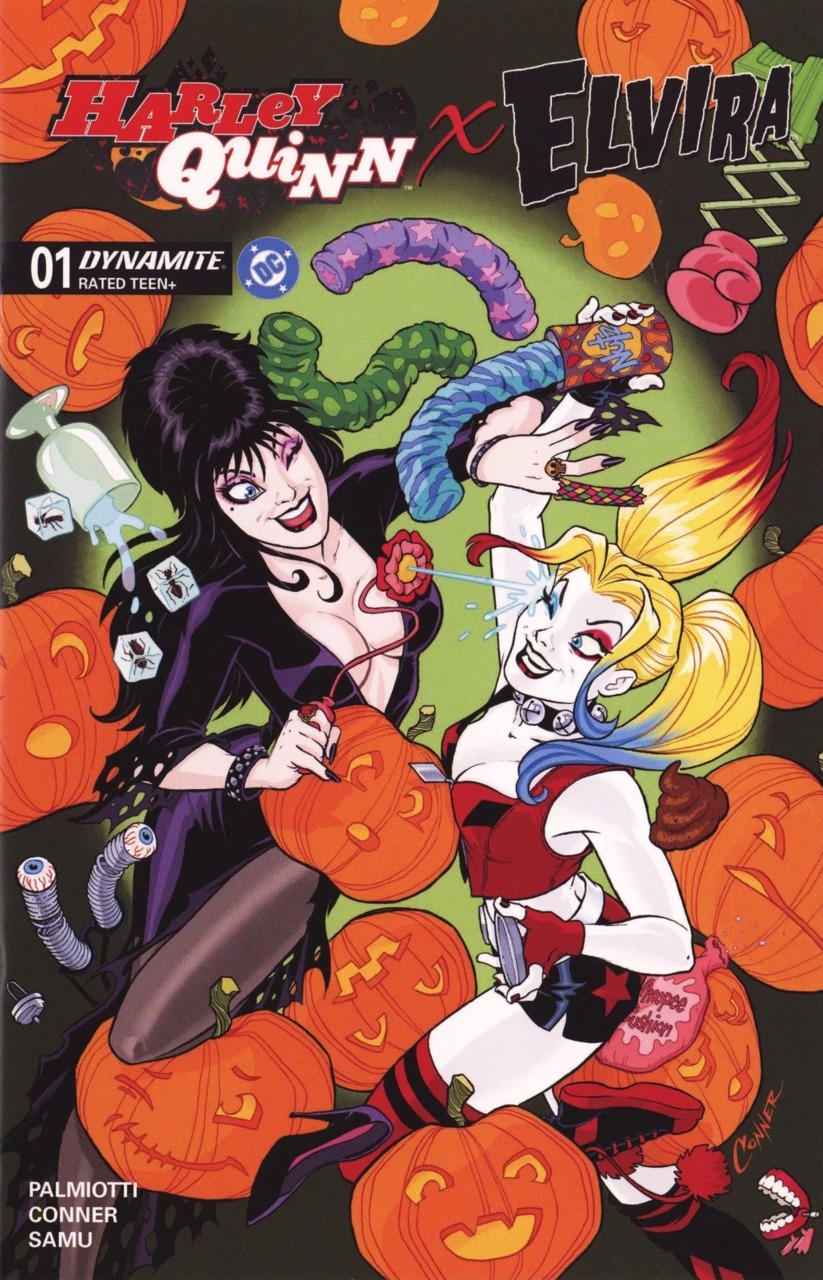 Harley Quinn X Elvira (2025)(V.O. anglais) - Harley Quinn X Elvira n°1