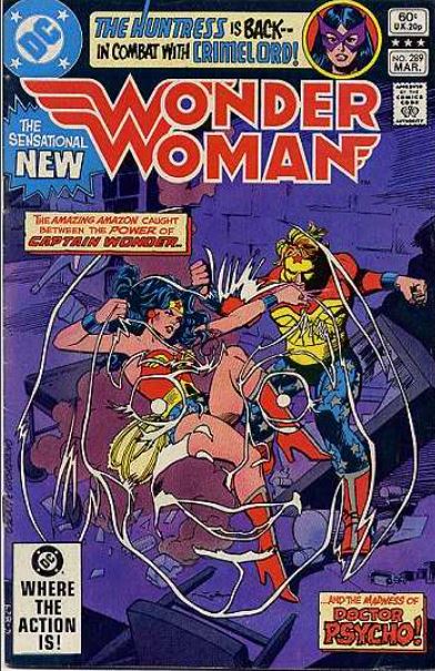 Wonder Woman (1942)(V.O. anglais) - tome 289 - His Name is Psycho!; Walls of Stone, Chains of Steel !