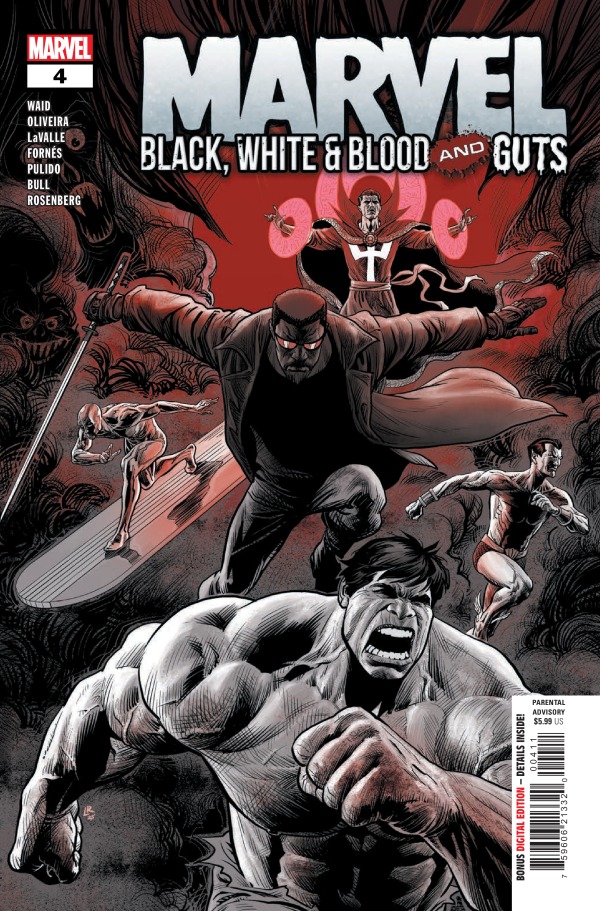 Marvel : Black, White & Blood and Guts (2025)(V.O. anglais) - Marvel : Black, White & Blood and Guts n°4