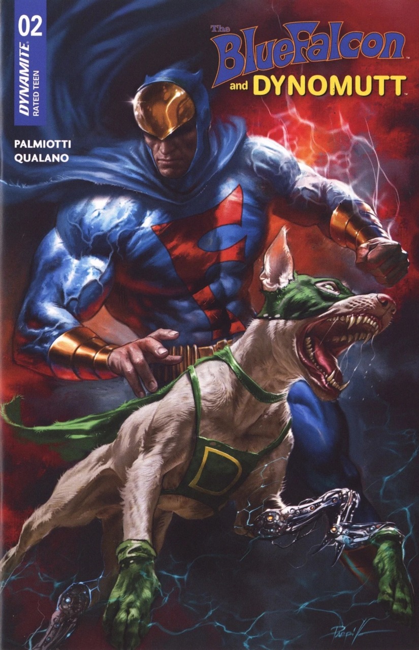 The Blue Falcon and Dynomutt (2025)(V.O. anglais) - tome 2 - Out of the Darkness Into a Second Skin