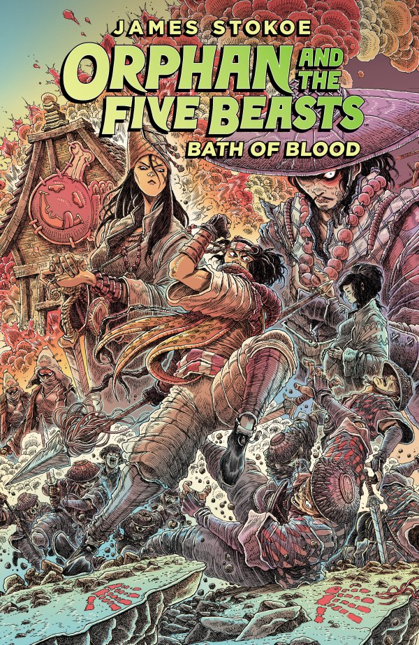 Orphan and the Five Beasts : Bath of Blood (2025)(V.O. anglais) - tome 1 - Orphan and the Five Beasts, Volume 2 : Bath of Blood (TPB)