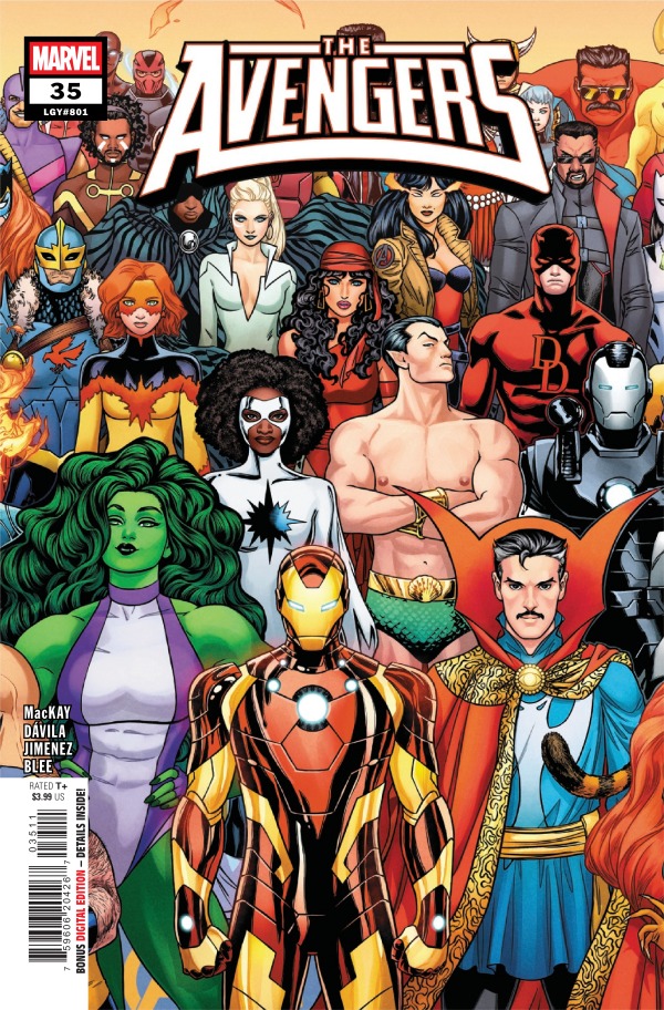 The Avengers (2023)(V.O. anglais) - tome 35 - The New Universe (LGY#801)