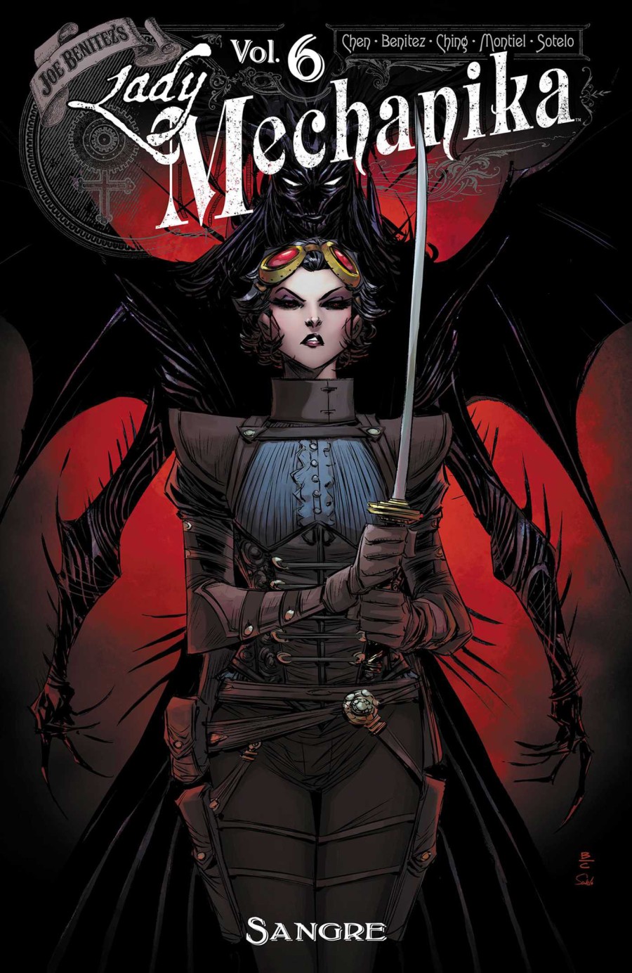 Lady Mechanika : Sangre (2019)(V.O. anglais) - tome 6 - Lady Mechanika, Volume 6 : Sangre (TPB)
