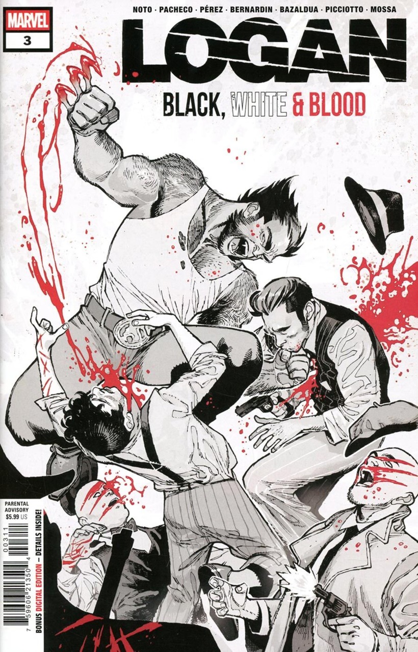 Logan : Black, White & Blood (2026)(V.O. anglais) - tome 3 - Dig Six Graves
