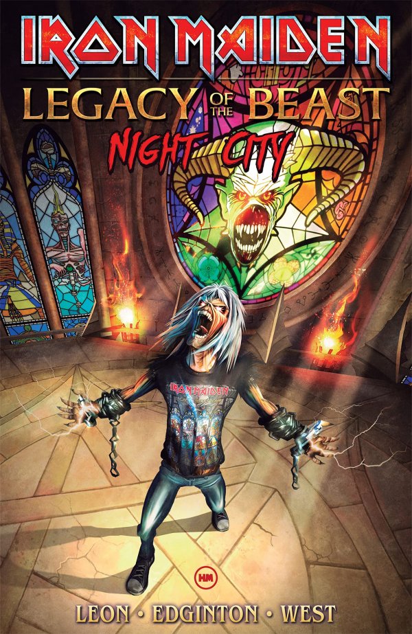 Iron Maiden Legacy of the Beast : Night City (2019)(V.O. anglais) - tome 1 - Iron Maiden Legacy of the Beast : Night City (TPB)