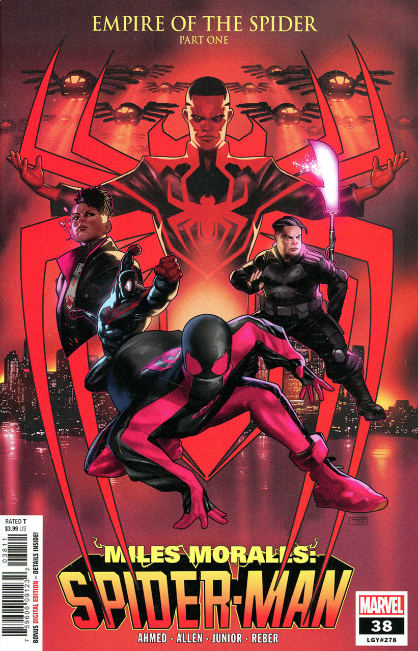 Miles Morales : Spider-Man (2019)(V.O. anglais) - tome 38 - Empire of the Spider, Part 1 (LGY#278)