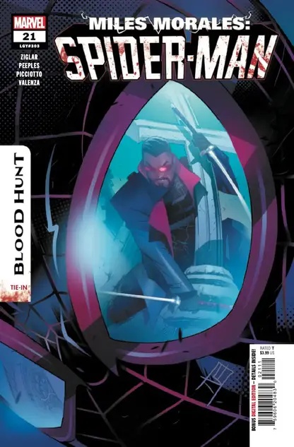 Miles Morales : Spider-Man (2022)(V.O. anglais) - tome 21 - Blood Hunt, Part 1 (LGY#303)