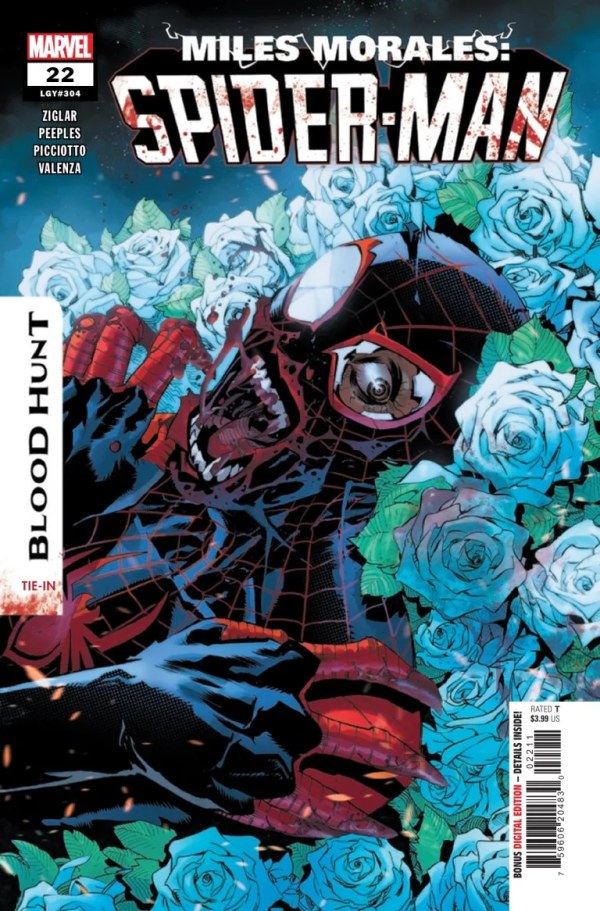 Miles Morales : Spider-Man (2022)(V.O. anglais) - tome 22 - Blood Hunt, Part 2 (LGY#304)