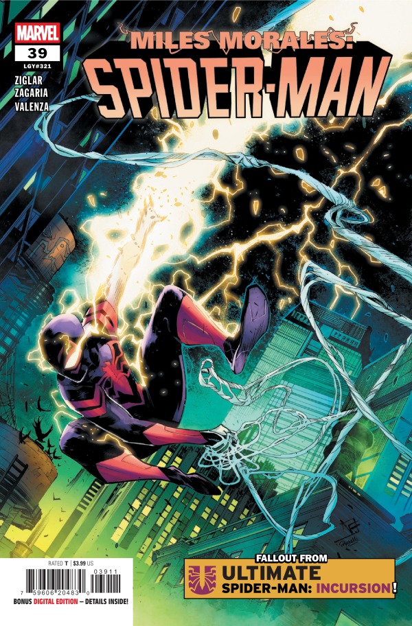 Miles Morales : Spider-Man (2022)(V.O. anglais) - tome 39 - Thick As Thieves, Part 3 (LGY#321)