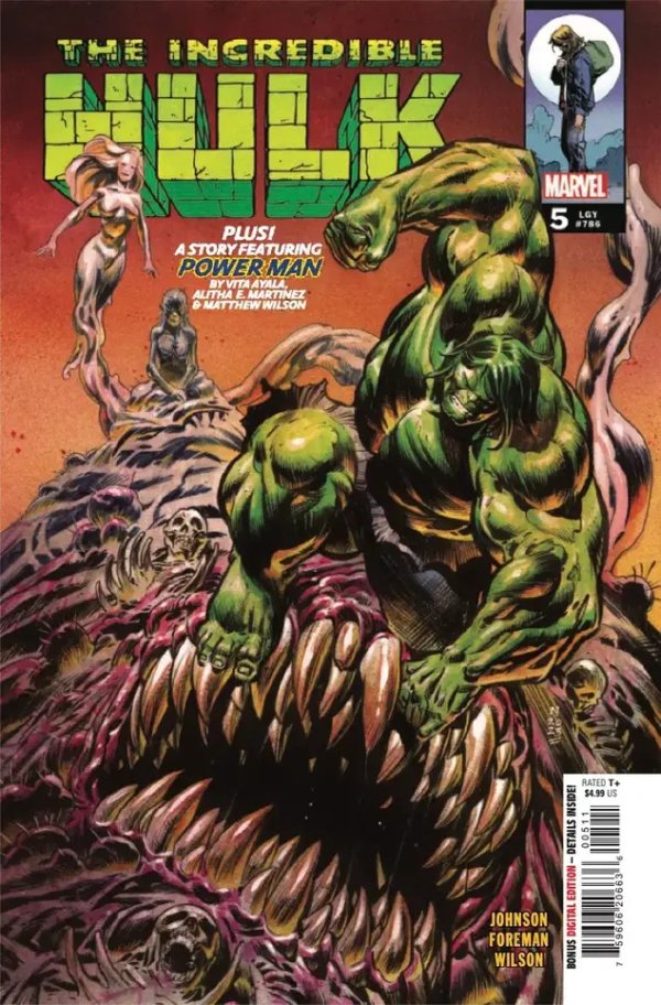 The Incredible Hulk (2023)(V.O. anglais) - tome 5 - Riddle of the Man-Thing, Part 2 (LGY#786)