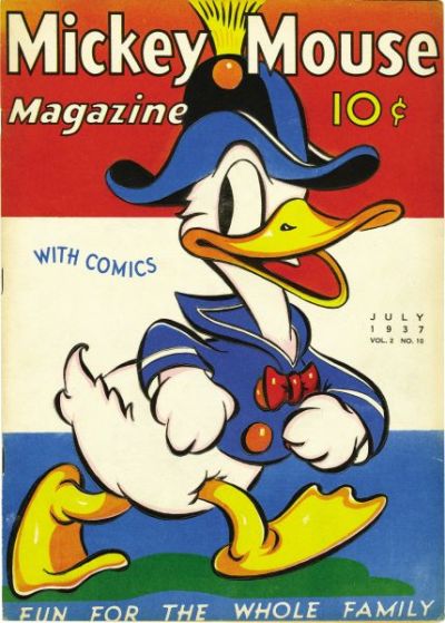 Mickey Mouse Magazine (1935)(V.O. anglais) - tome 22 - Mickey Mouse magazine, Vol.2 n°10