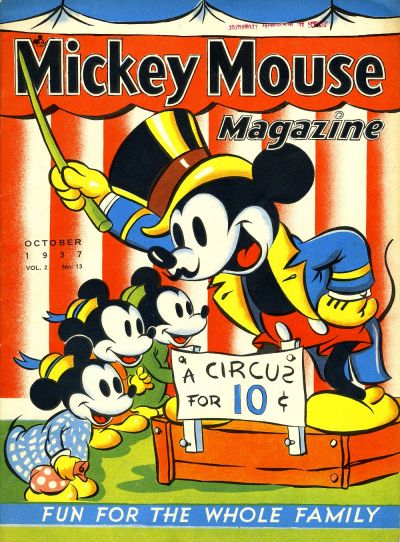 Mickey Mouse Magazine (1935)(V.O. anglais) - tome 25 - Mickey Mouse magazine, Vol.2 n°13