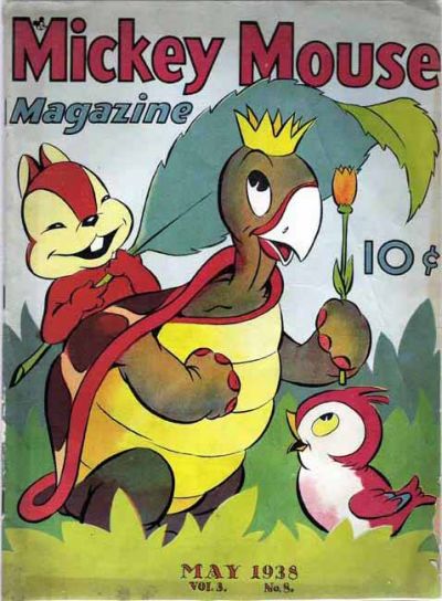 Mickey Mouse Magazine (1935)(V.O. anglais) - tome 32 - Mickey Mouse magazine, Vol.3 n°8