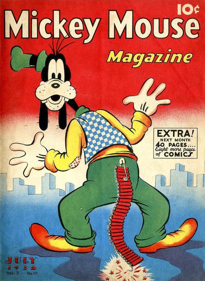 Mickey Mouse Magazine (1935)(V.O. anglais) - tome 34 - Mickey Mouse magazine, Vol.3 n°10
