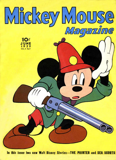 Mickey Mouse Magazine (1935)(V.O. anglais) - tome 45 - Mickey Mouse magazine, Vol.4 n°9