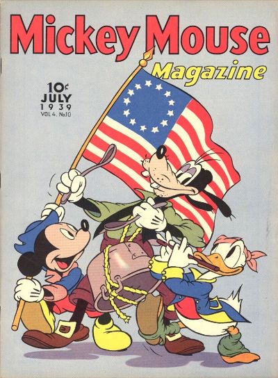Mickey Mouse Magazine (1935)(V.O. anglais) - tome 46 - Mickey Mouse magazine, Vol.4 n°10
