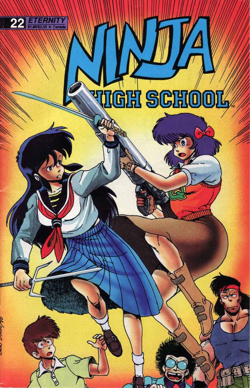 Ninja High School (1986)(V.O. anglais) - tome 22 - Futuristic Reflections