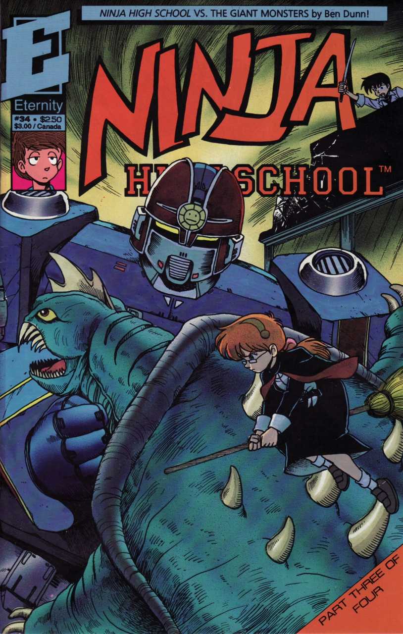 Ninja High School (1986)(V.O. anglais) - tome 34 - Countdown to Armageddon