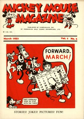 Mickey Mouse Magazine (1933)(V.O. anglais) - Mickey Mouse Magazine, Vol. 1 n°3