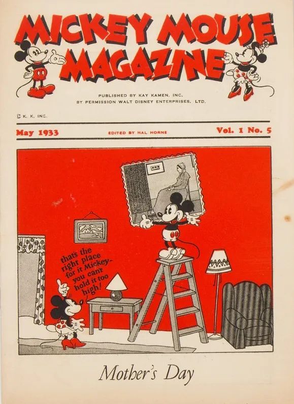 Mickey Mouse Magazine (1933)(V.O. anglais) - Mickey Mouse Magazine, Vol. 1 n°5