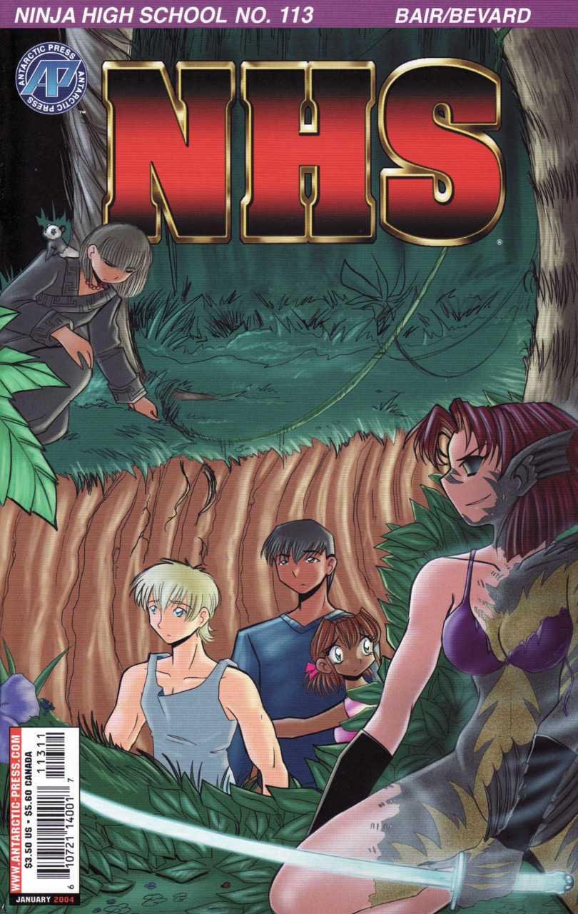 Ninja High School (1986)(V.O. anglais) - tome 113 - Mayhem! Countdown in the Cursed Cave!