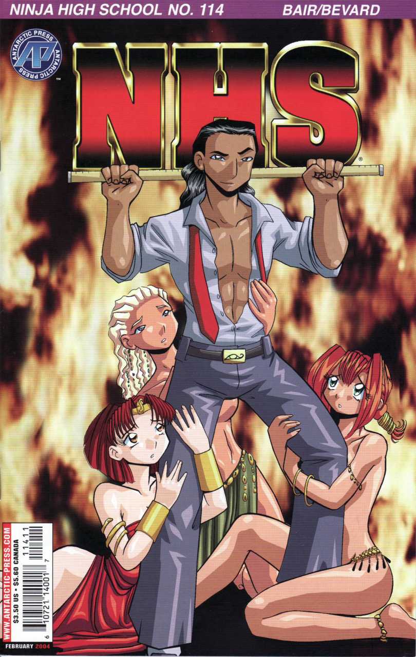 Ninja High School (1986)(V.O. anglais) - tome 114 - Naughty! Bad Girls Need Discipline!