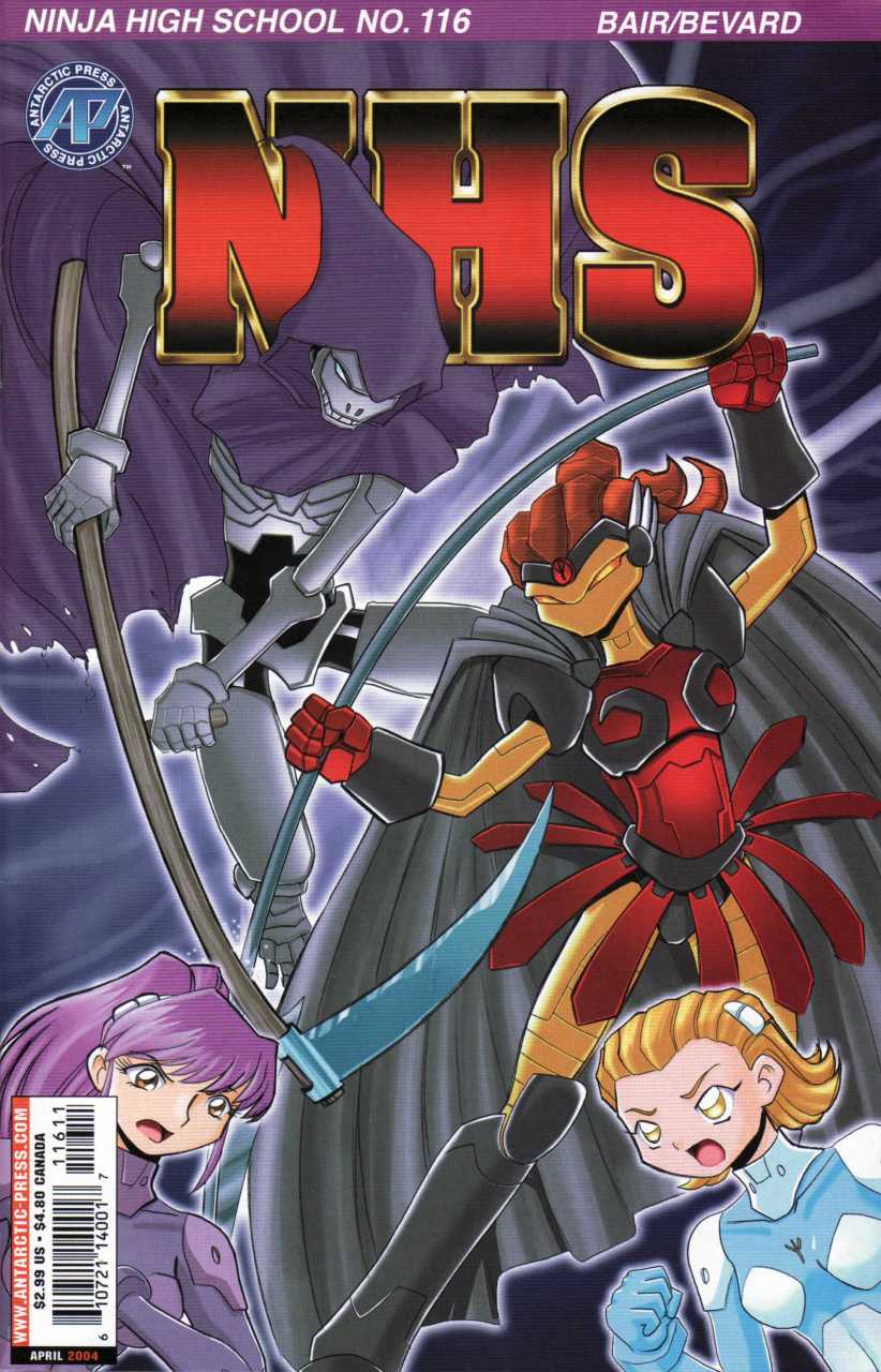 Ninja High School (1986)(V.O. anglais) - tome 116 - Panic! The Messengers Of Death!