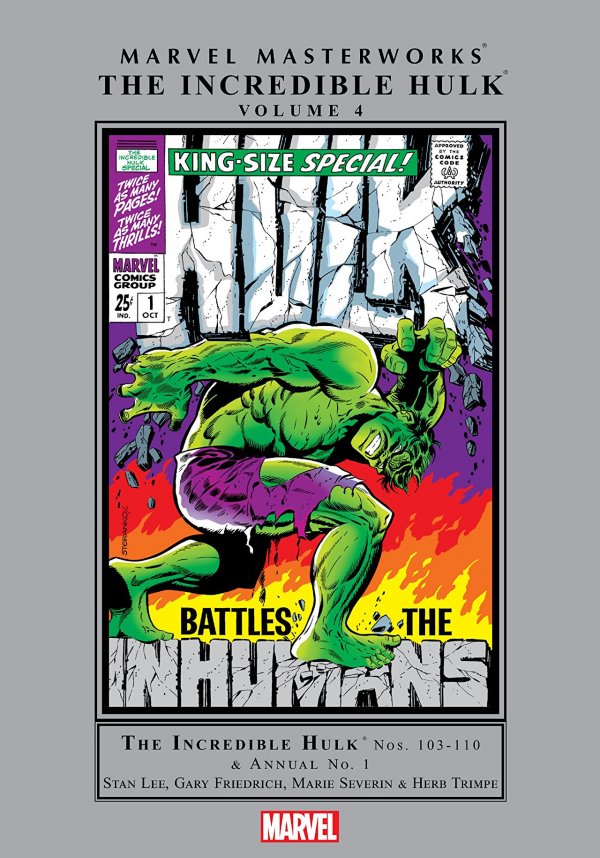 Marvel Masterworks : The Incredible Hulk (2008)(V.O. anglais) - tome 4 - The Incredible Hulk, Volume 4 (HC)