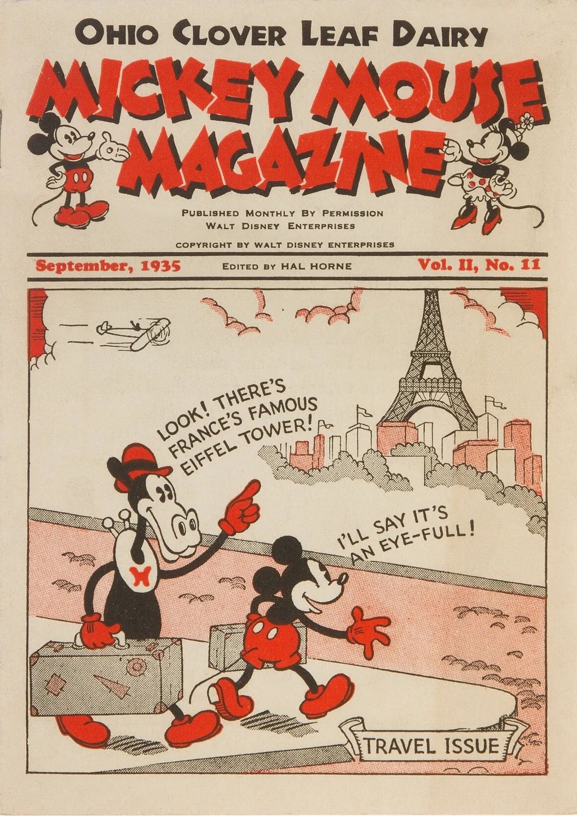Mickey Mouse Magazine (1933)(V.O. anglais) - tome 23 - Mickey Mouse magazine, Vol.II n°11