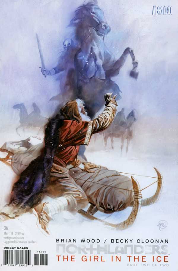 Northlanders (2007)(V.O. anglais) - tome 36 - The Girl in the Ice, Part 2