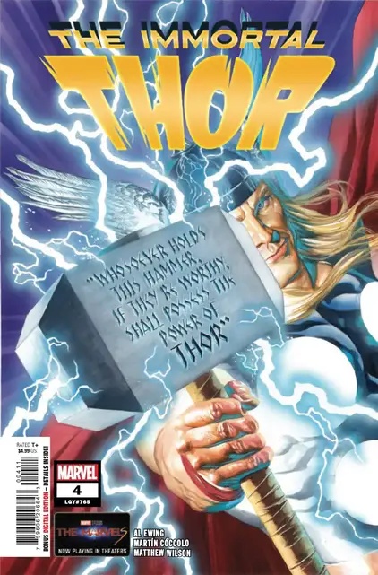 The Immortal Thor (2023)(V.O. anglais) - tome 4 - To Possess the Power of Thor (LGY#765)