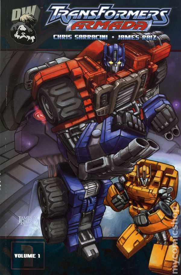Transformers : Armada (2002)(V.O. anglais) - tome 1 - Transformers : Armada, Volume 1 : First contact (TPB)
