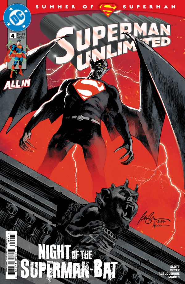 Superman Unlimited (2025)(V.O. anglais) - tome 4 - Look, Up in the Sky! It's a Bat!