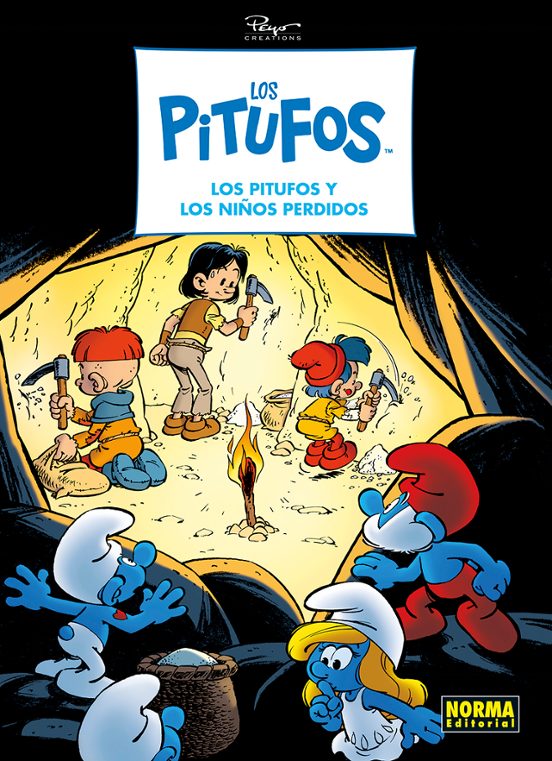 Les Schtroumpfs (En espagnol : Los Pitufos) - tome 41 - Los Pitufos y los niños perdidos