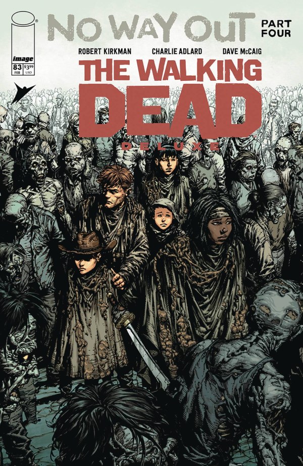The Walking Dead Deluxe (2020)(V.O. anglais) - tome 83 - No Way Out, Part 4