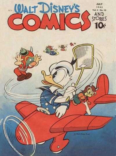 Walt Disney's Comics and Stories (1940)(V.O. anglais) - tome 34 - Walt Disney's Comics and Stories, Vol.3 n°10