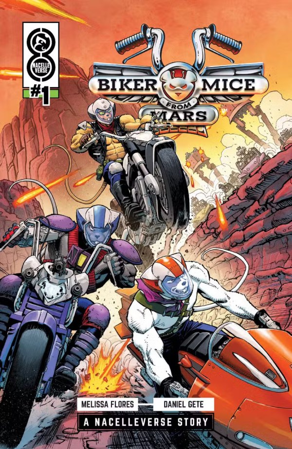 Biker Mice from Mars (2025)(V.O. anglais) - tome 1 - Burnout in Brimstone
