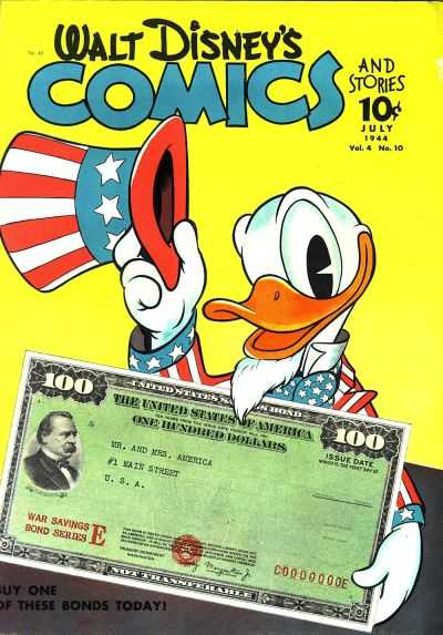 Walt Disney's Comics and Stories (1940)(V.O. anglais) - tome 46 - Walt Disney's Comics and Stories, Vol.4 n°10