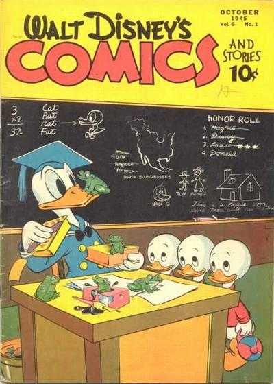 Walt Disney's Comics and Stories (1940)(V.O. anglais) - tome 61 - Walt Disney's Comics and Stories, Vol.6 n°1