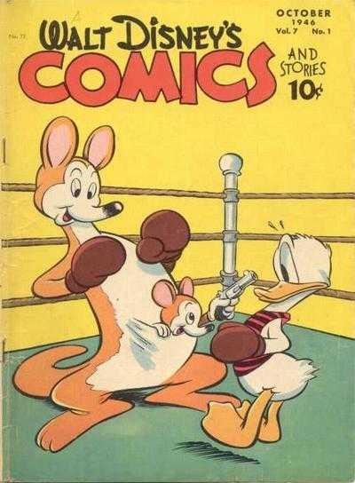 Walt Disney's Comics and Stories (1940)(V.O. anglais) - tome 73 - Walt Disney's Comics and Stories, Vol.7 n°1