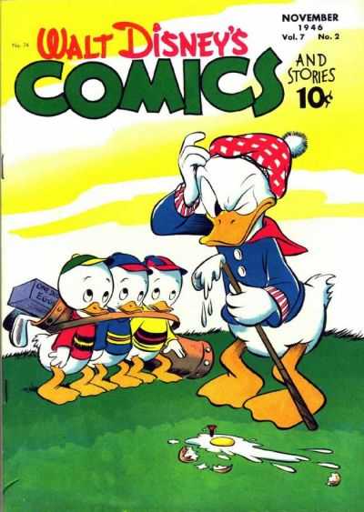 Walt Disney's Comics and Stories (1940)(V.O. anglais) - tome 74 - Walt Disney's Comics and Stories, Vol.7 n°2
