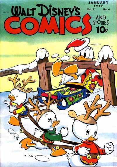 Walt Disney's Comics and Stories (1940)(V.O. anglais) - tome 76 - Walt Disney's Comics and Stories, Vol.7 n°4